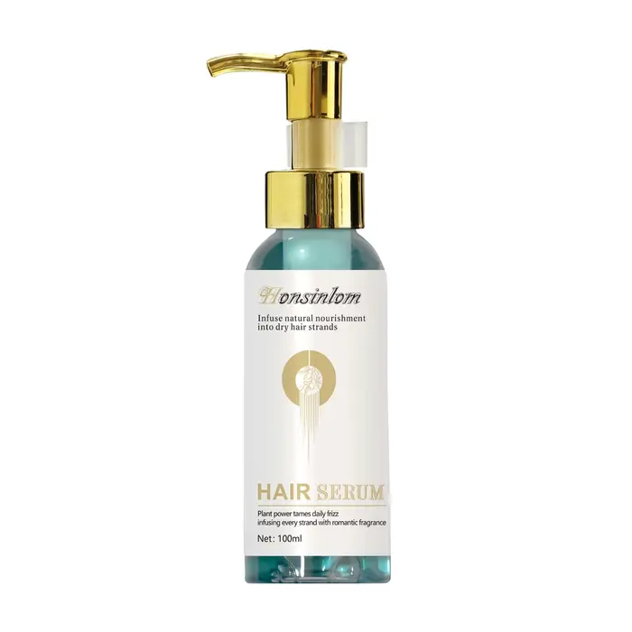 Sérum capillaire anti-frisottis Honsinlom 100ml, huile capillaire sans rinçage, répare les cheveux s