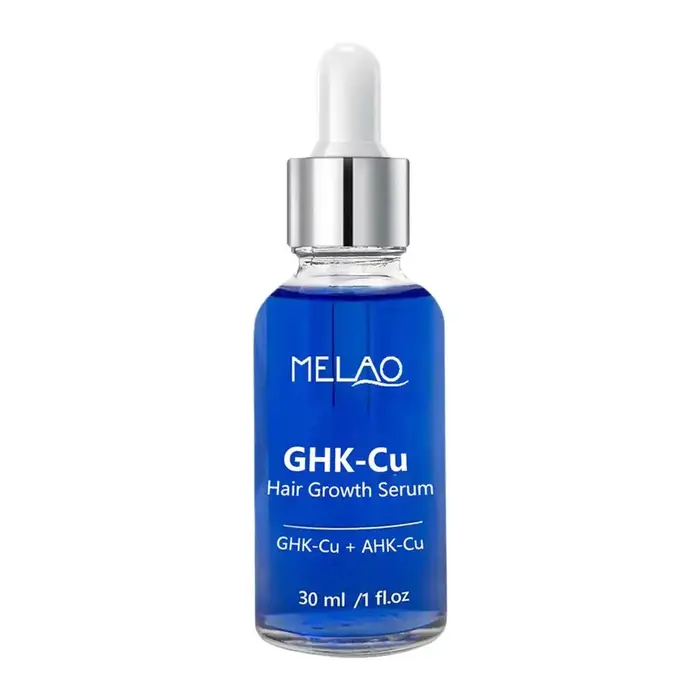 Sérum capillaire et soin du cuir chevelu au cuivre, shampoing et après-shampoing au peptide GHK-Cu p