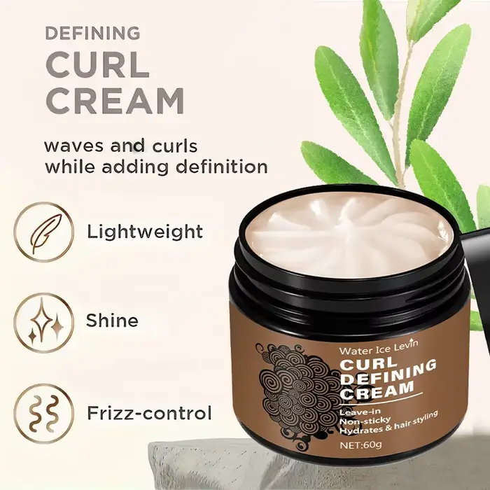Crème définissante pour boucles