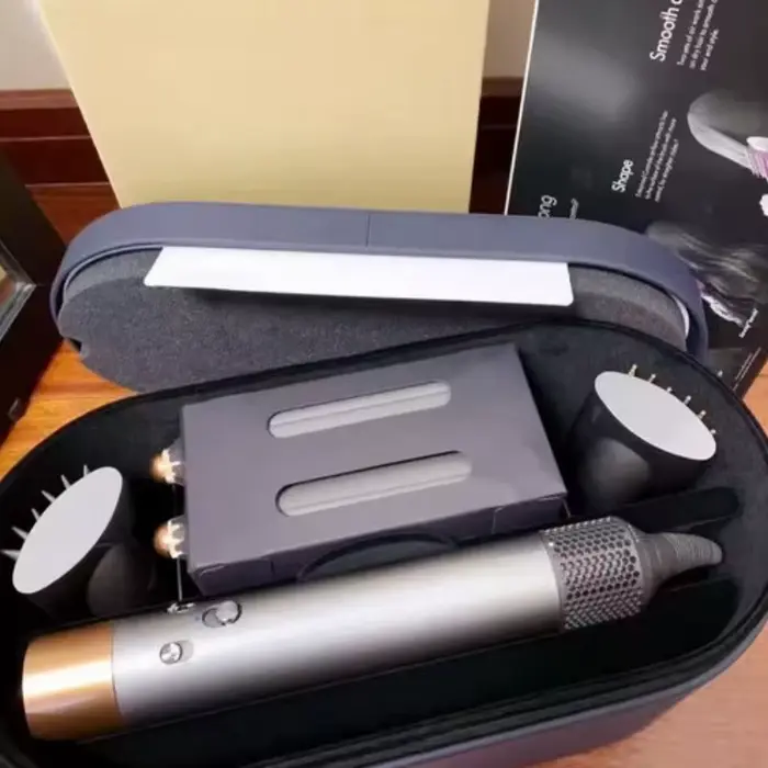 Ensemble de coiffure professionnel HSO5 complet pour cheveux longs avec boucleur et multi-styler pou