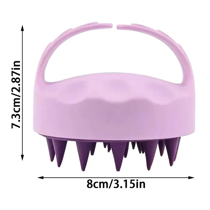 Épurateur de cuir chevelu en Silicone