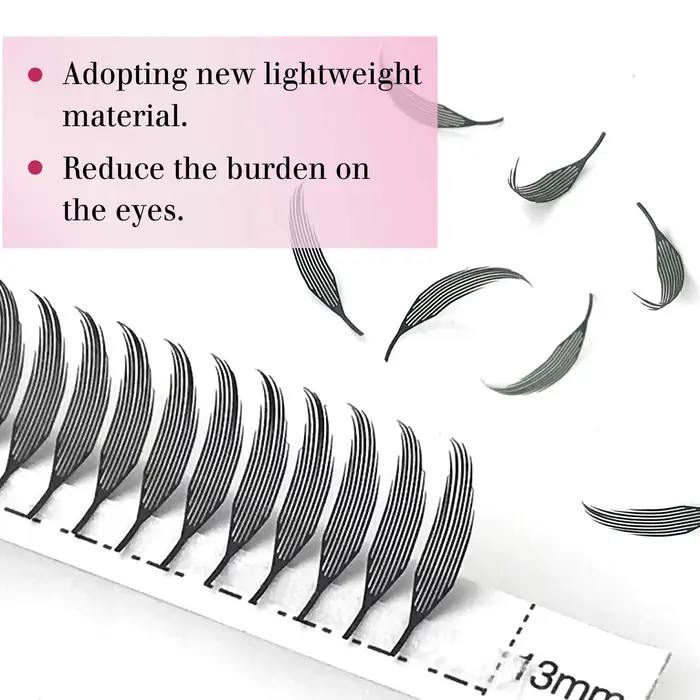 CoMango new spire lashes tower fans premade spikes eyelash extensions single/mix 8-15mm for anime ey