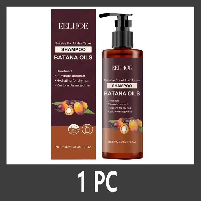 Batana – shampoing pour cheveux, prévient la sécheresse, lissant, réduit les pointes renversées, con