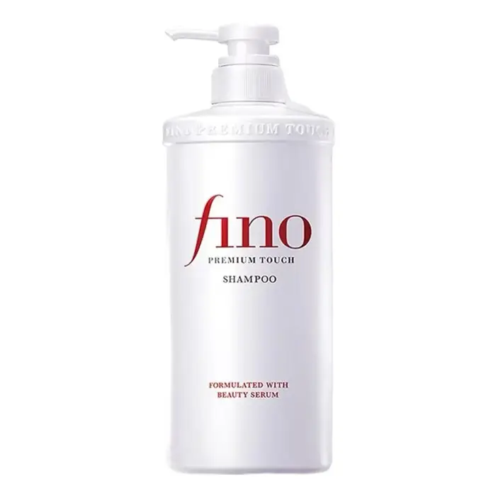 Ensemble de soins capillaires japonais Fino : Shampoing, après-shampoing, masque capillaire, contrôle du sébum, anti-pelliculaire, réparation en profondeur pour cheveux secs, crépus et pointes fourchu
