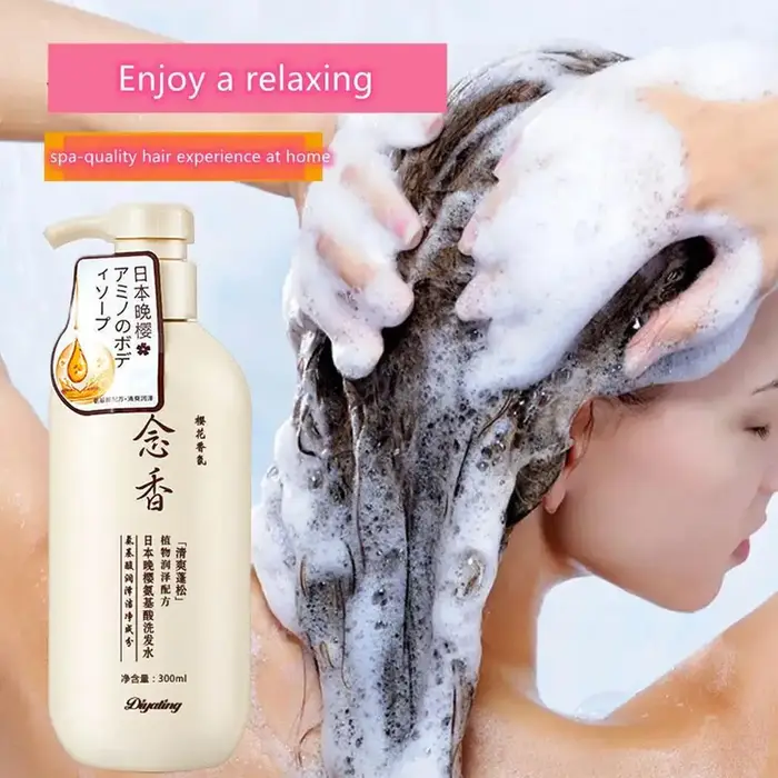 Shampooing japonais aux acides aminés du soir