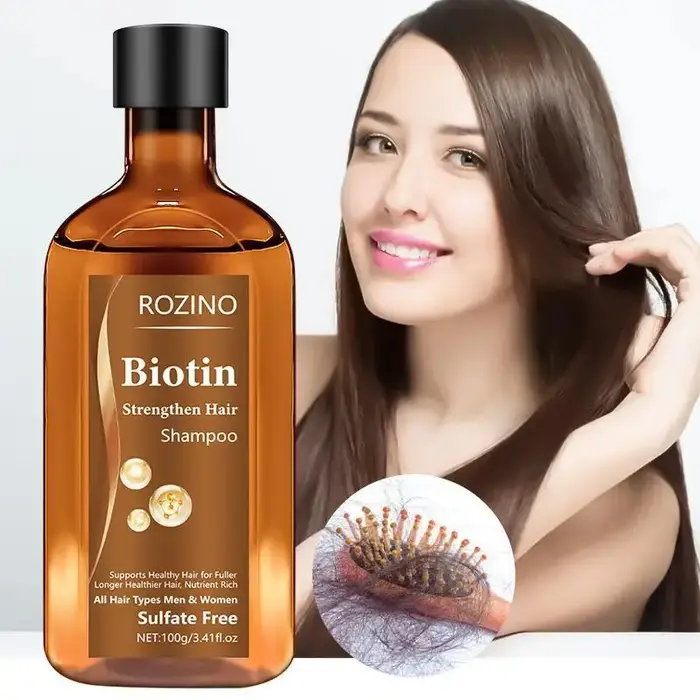 Shampoing à biotine pour la croissance des cheveux