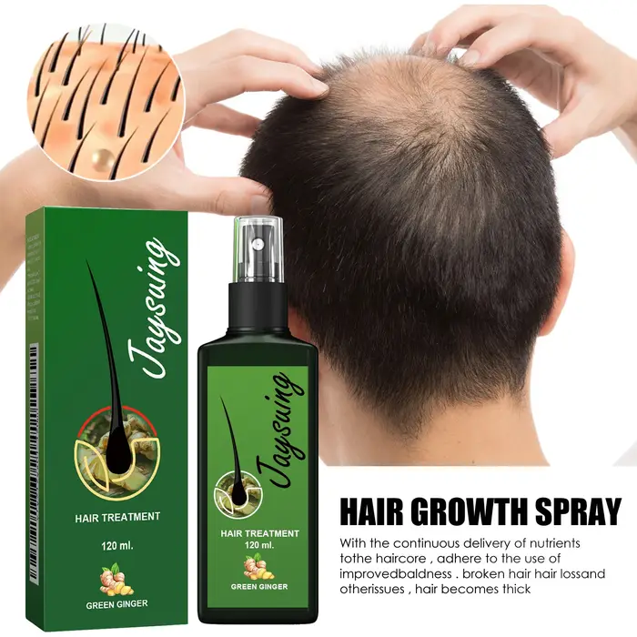 Sérum de croissance des cheveux au gingembre