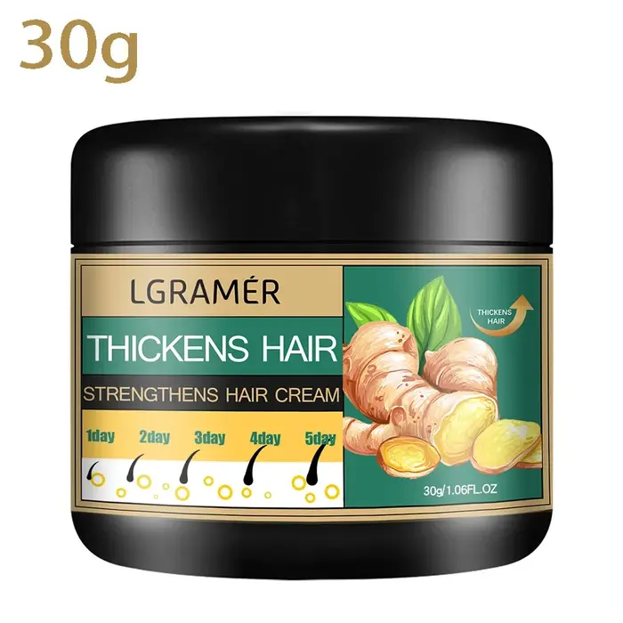 Crème de croissance des cheveux gingembre Alopecia repousse réparation prévenir la perte