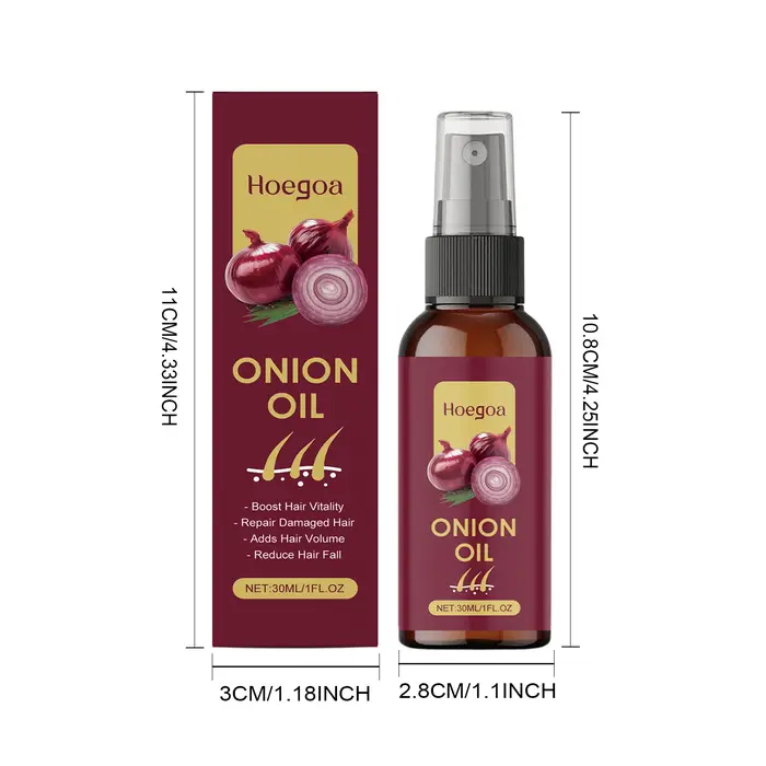 Sérum de croissance des cheveux à l'oignon rouge, prévient la perte de cheveux, traitement du cuir c