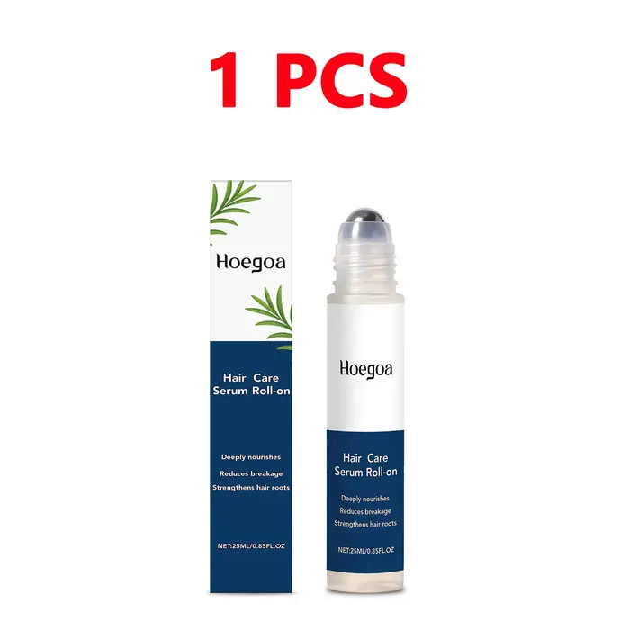Sérum Capillaire Croissance au Romarin en Roll-On – Traitement du Cuir Chevelu Anti-Chute et Épaississant – Nourrit et Renforce les Racines des Cheveux