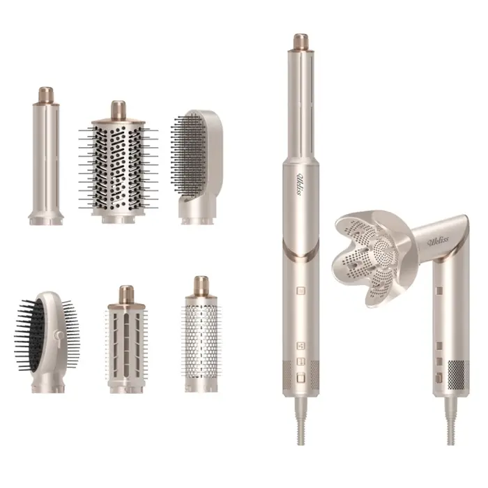 Sèche-cheveux 8 en 1, outils de coiffure