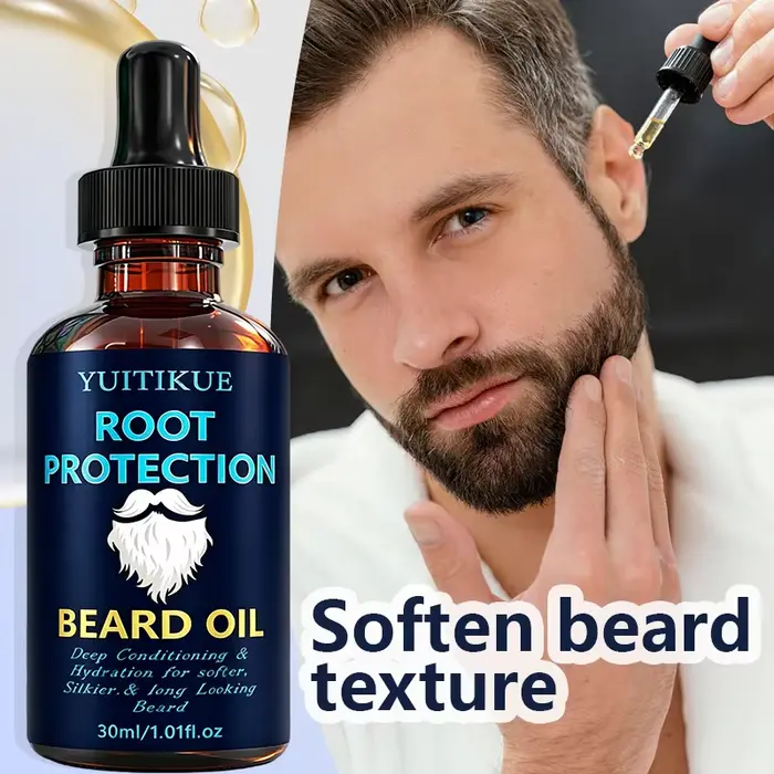 Huile de protection des racines de la barbe 30ml YUITIKUE