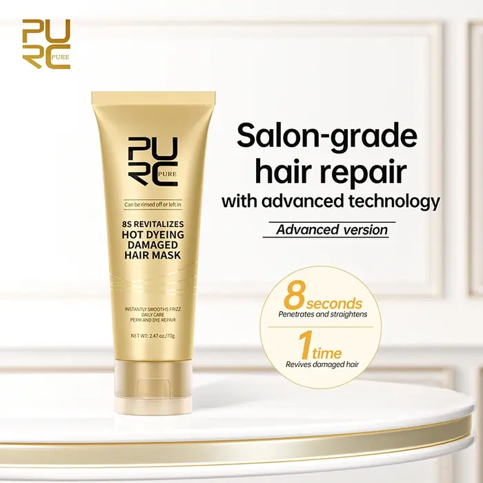 PURC – masque capillaire professionnel en 8 secondes