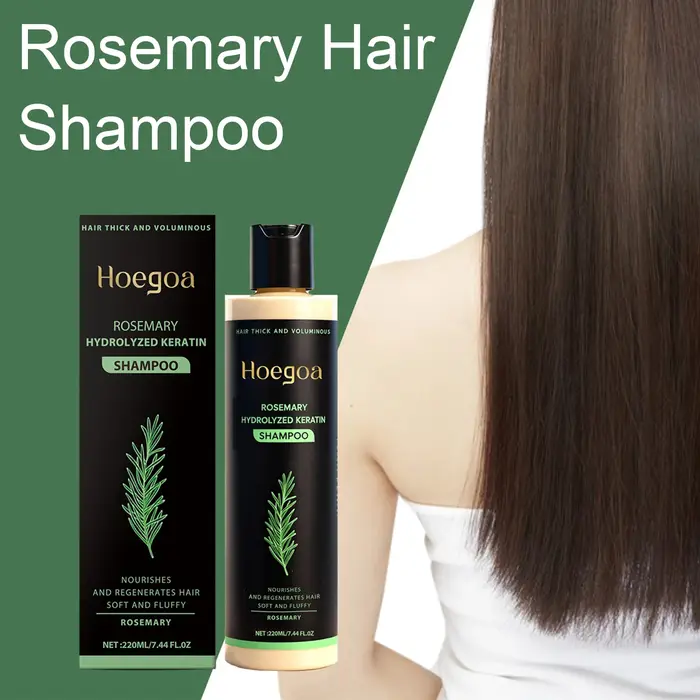 Shampooing capillaire au romarin naturel