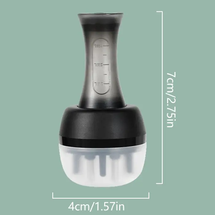 Peigne liquide applicateur de cuir chevelu