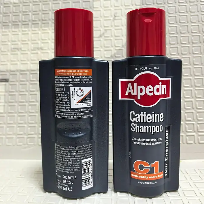Shampooing Anti-Chute Alpecin Haute Qualité à la Caféine 250ml