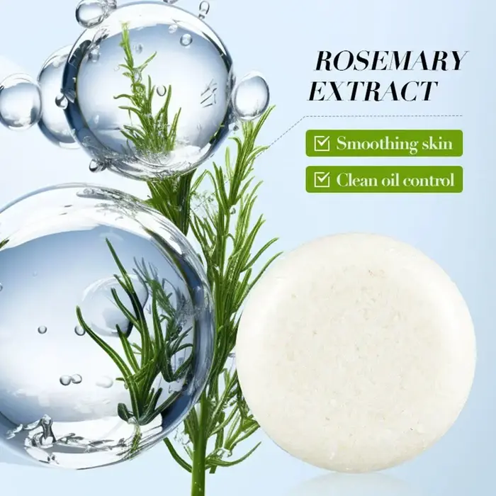 Savon Solide au Romarin pour Cheveux – Contrôle du Sébum