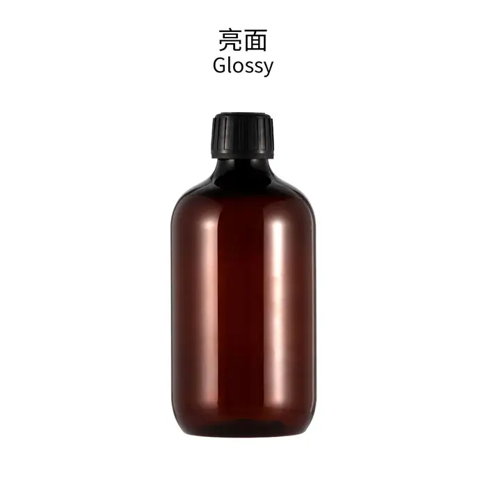 Bouteilles rechargeables pour shampoing vert et marron, conteneur en plastique pour liquide, shampoi