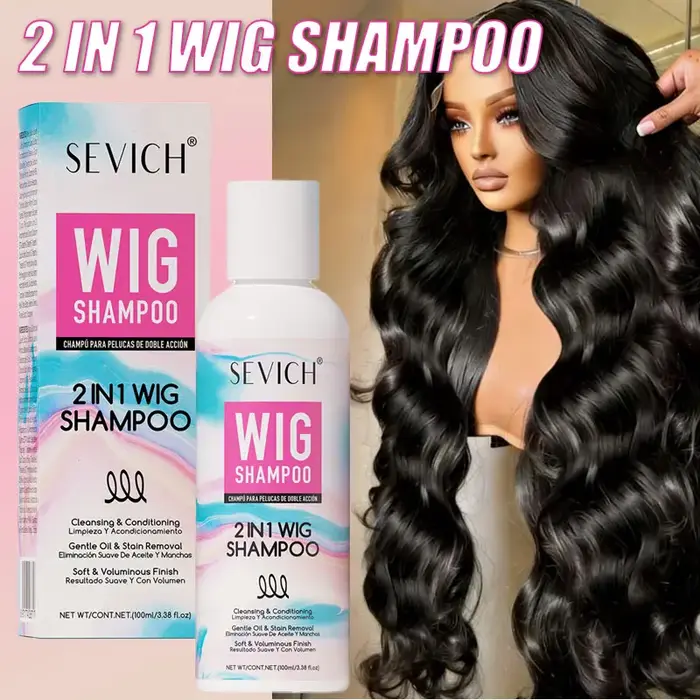 Shampoing professionnel 2 en 1 pour perruque