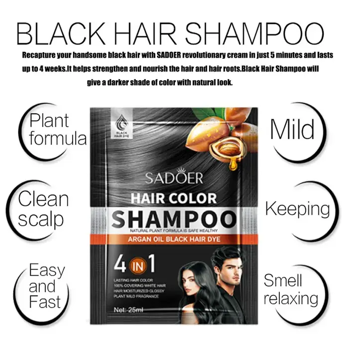 Shampoing de traitement des cheveux gris et blanc