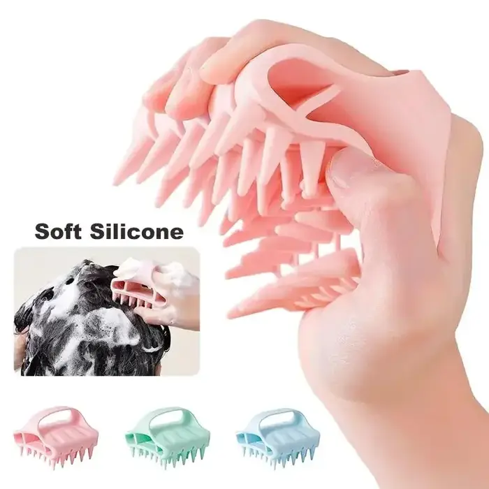 Brosse de massage du cuir chevelu