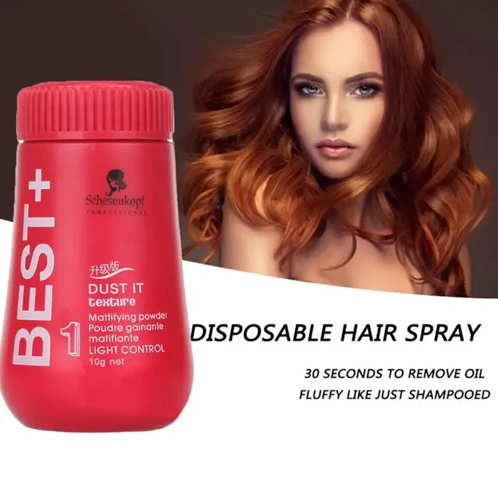 Vaporisateur de cheveux absorbant l'huile pour hommes et femmes