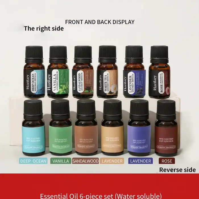 Coffret cadeau d'huiles essentielles