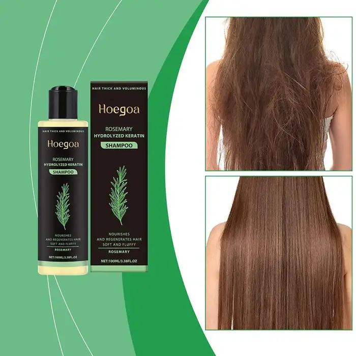 Shampoing pour la croissance des cheveux au romarin