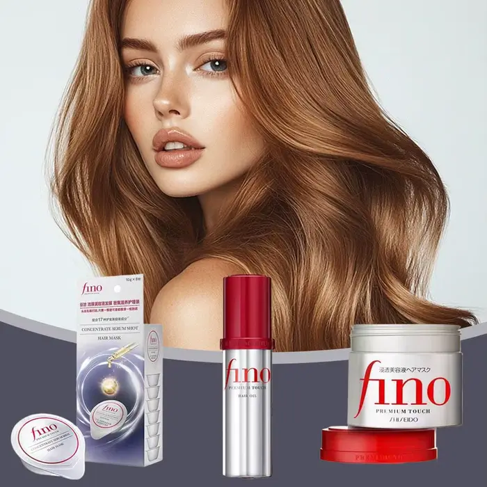 Japonais Fino shampooing revitalisant réparation des cheveux masque capillaire collagène kératine