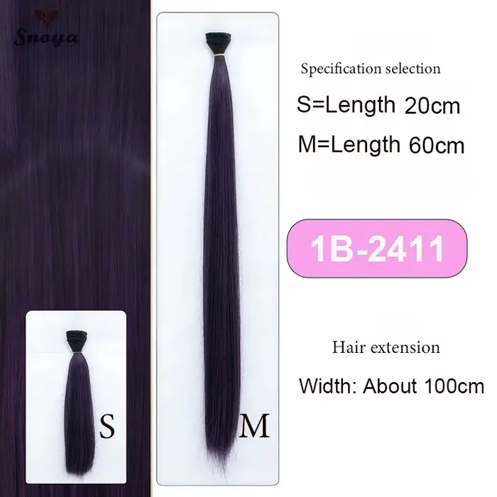 Snoya Extensions de cheveux synthétiques polyvalentes conçues pour augmenter le volume