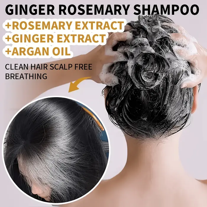 GSWP Shampooing au gingembre et au romarin