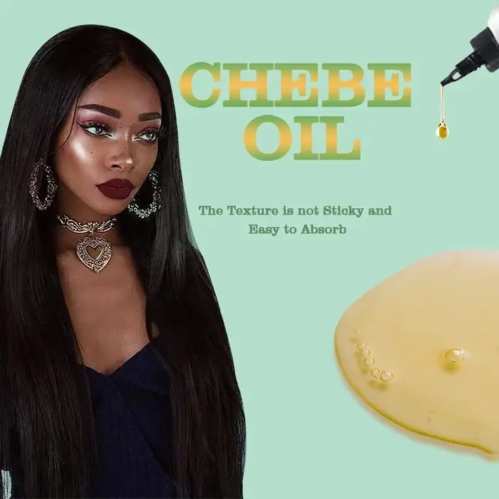 Huile de chebe pour la croissance des cheveux africains