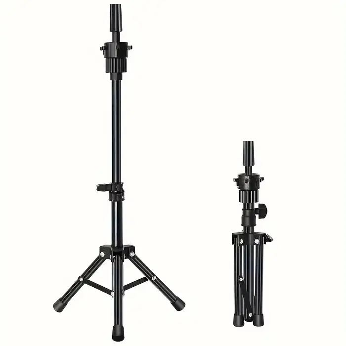 Support de tête de mannequin de table réglable pour la pratique de la coiffure, idéal pour l'entraîn