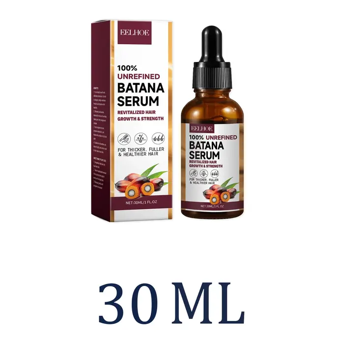 Ensemble de shampooing à l'huile de Batana, sérum capillaire, huile nourrissante en profondeur, soin