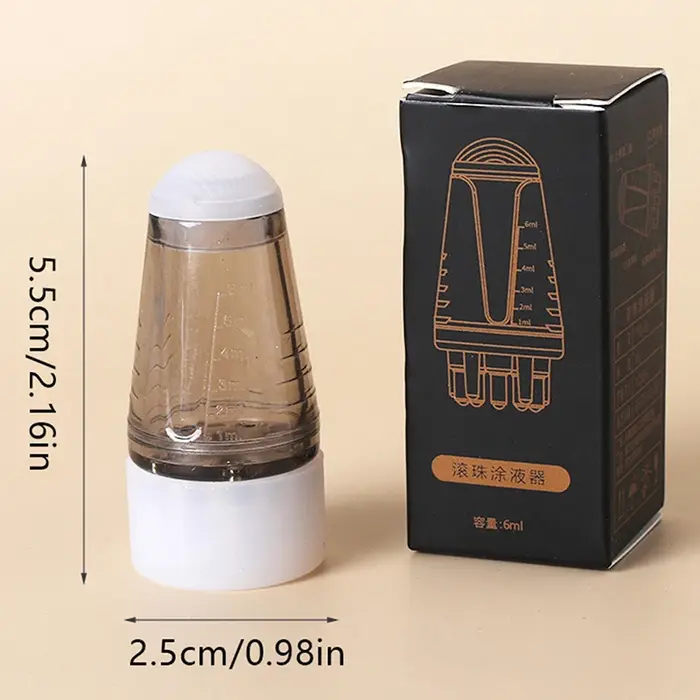 Brosse à huile de sérum liquide pour la repousse des cheveux