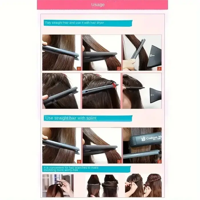 Peigne en V pour coiffure