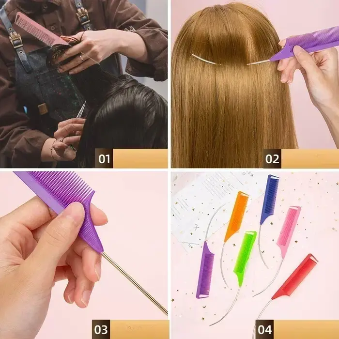 Peigne de salon de coiffure professionnel