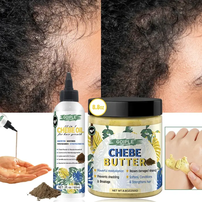 Masque capillaire au beurre de Chebe 100% naturel