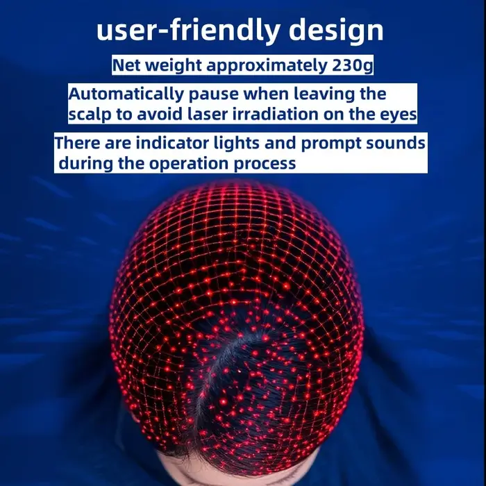 312 laser bonnet de cheveux chapeau pour cheveux growt casquette de thérapie par la lumière rouge ca