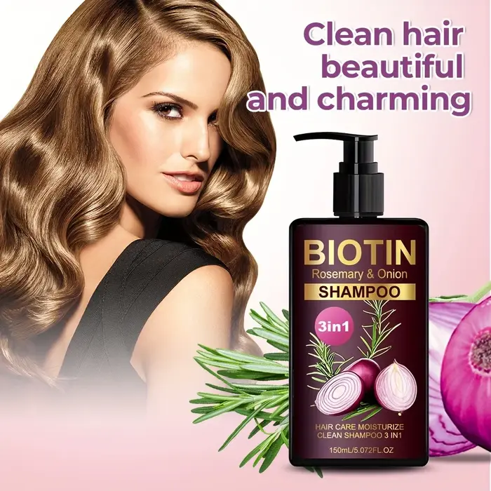 Shampoing 3 en 1 à la biotine