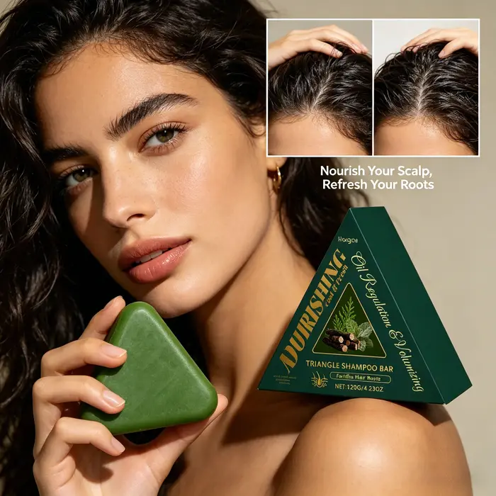 Savon Shampoing Herbal Nettoyant Doux pour le Cuir Chevelu