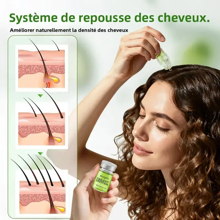 Système de repousse des cheveux