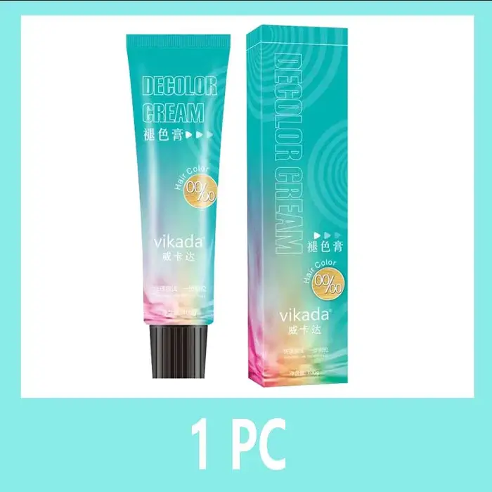 Pâte de décoloration de couleur pour cheveux, 9 degrés, or blanc, Agent de blanchiment insipide pour