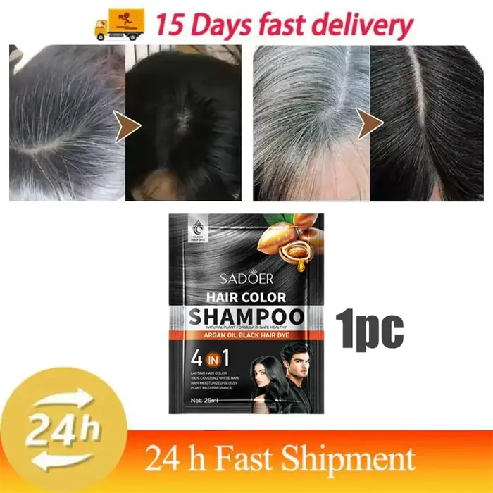 Shampoing de traitement des cheveux gris et blanc
