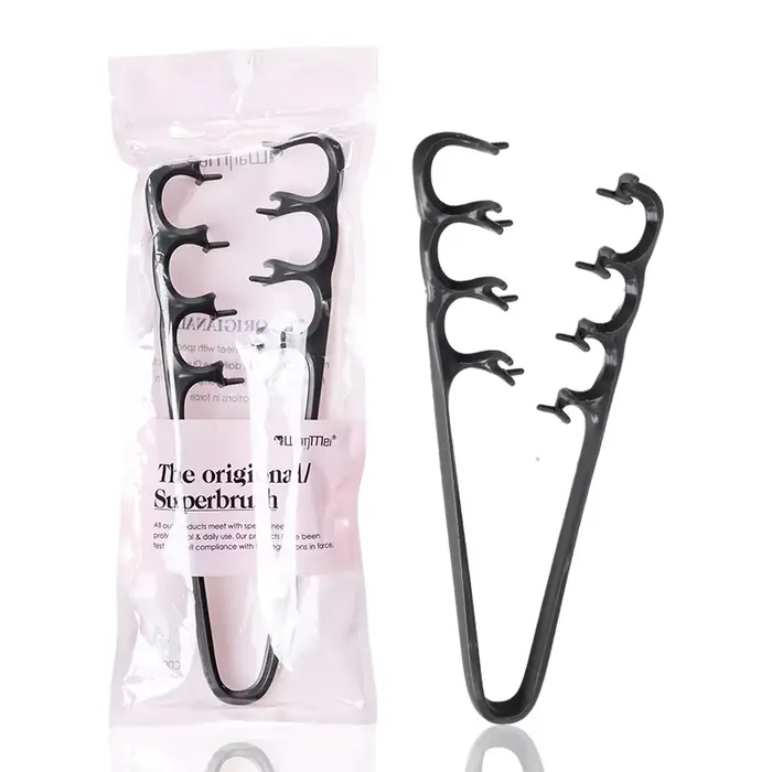 Peigne à cheveux volumisant professionnel, 1 pièce, pour Texture moelleuse, démêlant à dents larges,