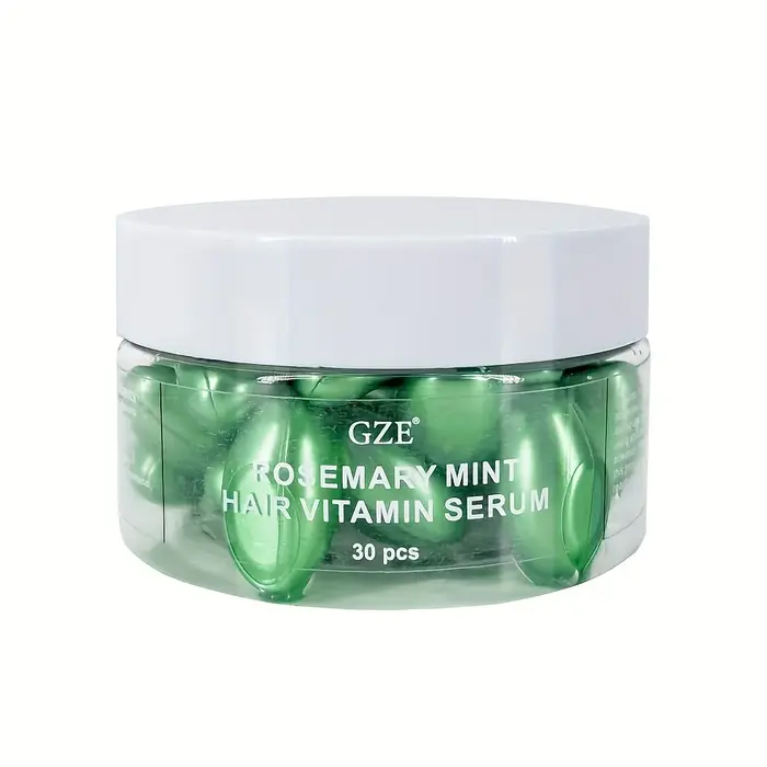 Greflective ROSEMARY MINT HAIR 660 AMIN SERUM pour cheveux crépus et abîmés, cheveux secs et frisés,