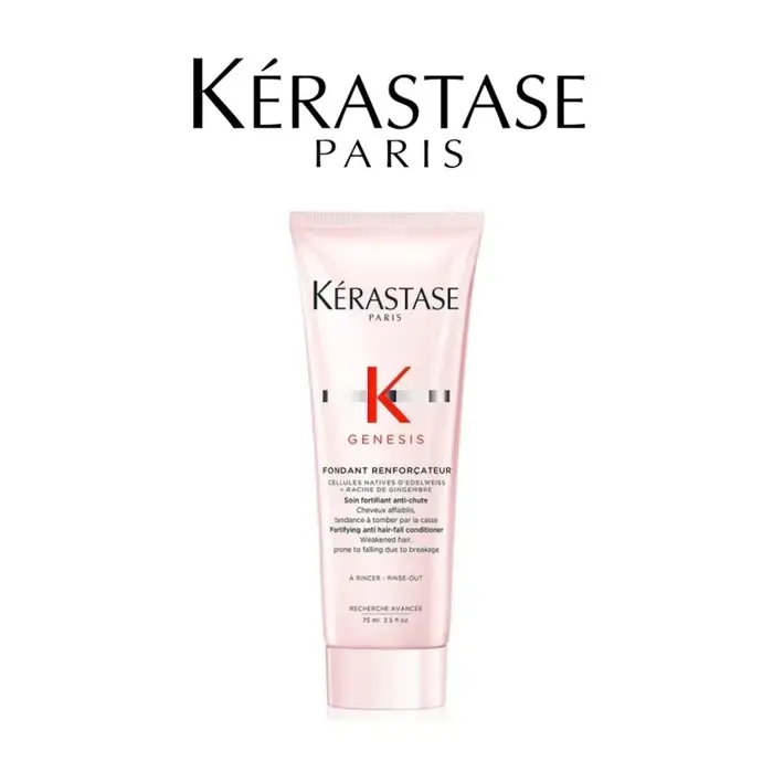 Kerastase Genesis Fondant Renforcateur Fortifiant Anti-chute après-shampooing 75 ml, shampoing origi