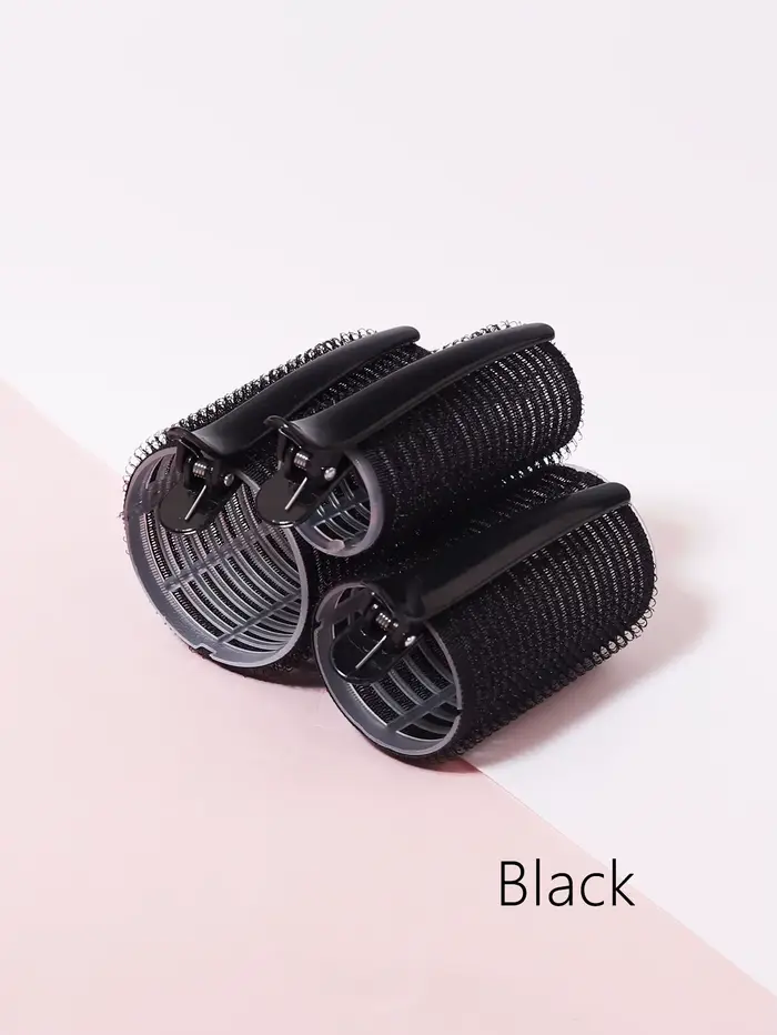 6 pièces/ensemble de tubes moelleux de cheveux bouclés non chauffés DYI tubes de cheveux bouclés pou