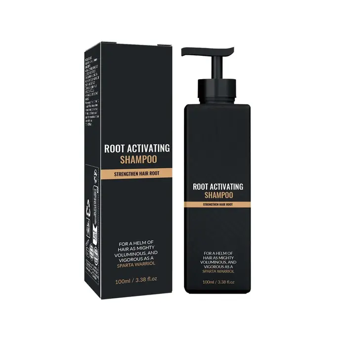 Shampooing Activateur de Racines Anti-Chute Repousse des Cheveux Contrôle des Pellicules Volumisant