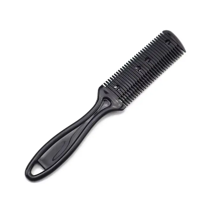 Peigne de coupe de cheveux amincissant Double face, peigne de rasoir double face, utilisé pour coiff